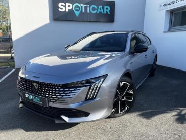 SPOTICAR Peugeot 508 Hybrid 225 Gt E-eat8 / Toit Ouvrant / Vision 360 / Occasion - Berline Hybride Rechargeable Gris Artense (m) - Quimper - 1203962062_1