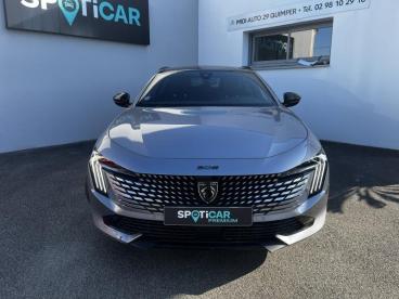 SPOTICAR Peugeot 508 Hybrid 225 Gt E-eat8 / Toit Ouvrant / Vision 360 / Occasion - Berline Hybride Rechargeable Gris Artense (m) - Quimper - 1203962062_2