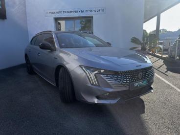 SPOTICAR Peugeot 508 Hybrid 225 Gt E-eat8 / Toit Ouvrant / Vision 360 / Occasion - Berline Hybride Rechargeable Gris Artense (m) - Quimper - 1203962062_3