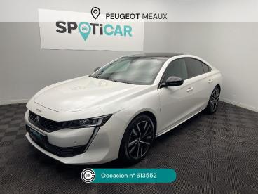 SPOTICAR Peugeot 508 Puretech 130 Ch S&s Eat8 Gt Occasion - Berline Essence Blanc - Meaux - 1204019799_1