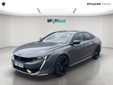SPOTICAR Peugeot 508 Hybrid4 360 E-eat8 Peugeot Sport Engineered Occasion - Berline Hybride Rechargeable Gris - Anthy Sur Leman - 1204231410_1