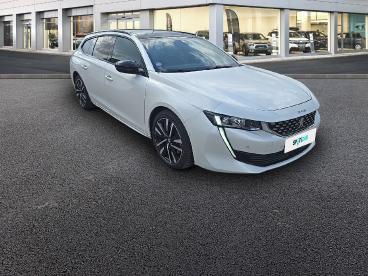 SPOTICAR Peugeot 508 Sw Hybrid 225ch Gt E-eat8 10cv Occasion - Break Hybride Rechargeable Blanc Nacré - Louviers Cedex - 1203462399_3