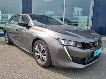 SPOTICAR Peugeot 508 Sw Hybrid 225 E-eat8 Allure Pack Occasion - Break Hybride Rechargeable Gris Foncé - Auzebosc - 1203651893_3