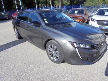 SPOTICAR Peugeot 508 Sw Bluehdi 130ch S&s Allure Business Eat8 Occasion - Break Diesel Gris Platinium - Bagnols Sur Ceze - 1203681095_3