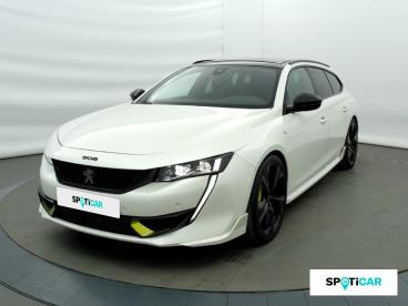 SPOTICAR Peugeot 508 Sw Hybrid4 360ch E-eat8 Peugeot Sport Engineered 42g Occasion - Break Hybride Rechargeable Blanc Nacré (n) - Bourg En Bresse - 1203705852_1