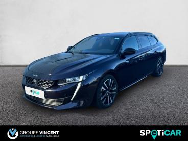 SPOTICAR Peugeot 508 Sw Bluehdi 130 S&s Eat8 Gt Occasion - Break Diesel Noir - Cosne Cours Sur Loire - 1203767824_1