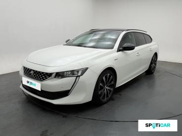 SPOTICAR Peugeot 508 Sw Bluehdi 160ch S&s Gt Line Eat8 Occasion - Break Diesel Blanc Nacré - Bourg En Bresse - 1203886094_1