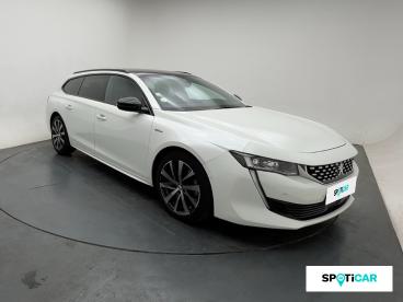 SPOTICAR Peugeot 508 Sw Bluehdi 160ch S&s Gt Line Eat8 Occasion - Break Diesel Blanc Nacré - Bourg En Bresse - 1203886094_3