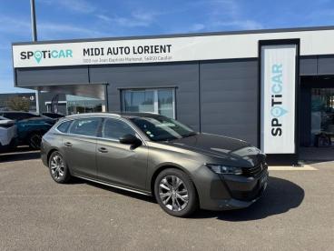 SPOTICAR Peugeot 508 Sw Bluehdi 130 Active Business Eat8 Occasion - Break Diesel Gris Amazonite - Caudan - 1203911037_1