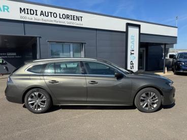 SPOTICAR Peugeot 508 Sw Bluehdi 130 Active Business Eat8 Occasion - Break Diesel Gris Amazonite - Caudan - 1203911037_3