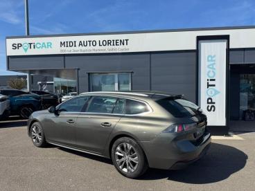 SPOTICAR Peugeot 508 Sw Bluehdi 130 Active Business Eat8 Occasion - Break Diesel Gris Amazonite - Caudan - 1203911037_5