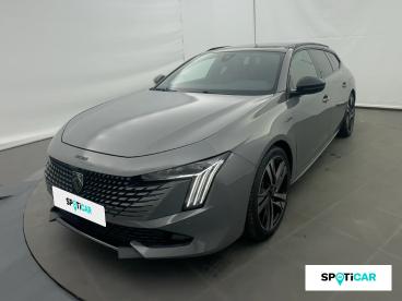 SPOTICAR Peugeot 508 Sw Hybrid 225ch Gt E-eat8 Occasion - Break Hybride Rechargeable Gris Selenium (m) - Bourg En Bresse - 1204013402_1
