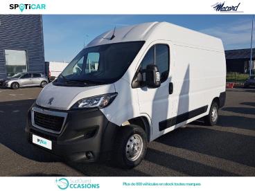 SPOTICAR Peugeot Boxer L2h2 3.3 140ch Bluehdi S&s Pack Asphalt Connect Occasion - Utilitaire Diesel Blanc Icy - Auch - 1203558683_1