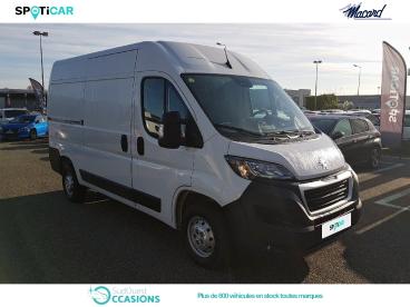 SPOTICAR Peugeot Boxer L2h2 3.3 140ch Bluehdi S&s Pack Asphalt Connect Occasion - Utilitaire Diesel Blanc Icy - Auch - 1203558683_3