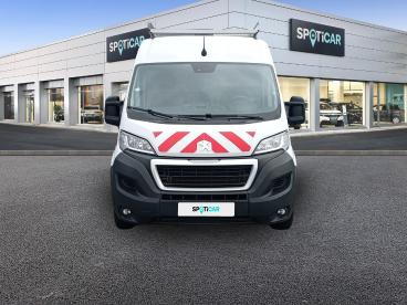 SPOTICAR Peugeot Boxer 333 L2h2 2.2 Bluehdi S&s 140ch Asphalt Occasion - Utilitaire Diesel Blanc Icy - Ploermel - 1203697483_2