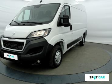 SPOTICAR Peugeot Boxer 335 L2h2 2.2 Bluehdi S&s 140ch Asphalt Occasion - Utilitaire Diesel Blanc Icy - Grenoble - 1203730832_1