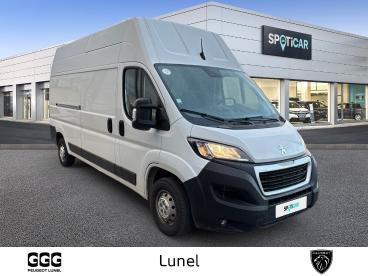 SPOTICAR Peugeot Boxer Tole 335 L3h3 Bluehdi 140 S&s Asphalt Occasion - Utilitaire Diesel Blanc - Nimes - 1203893962_3