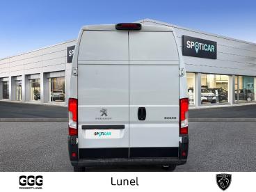 SPOTICAR Peugeot Boxer Tole 335 L3h3 Bluehdi 140 S&s Asphalt Occasion - Utilitaire Diesel Blanc - Nimes - 1203893962_5