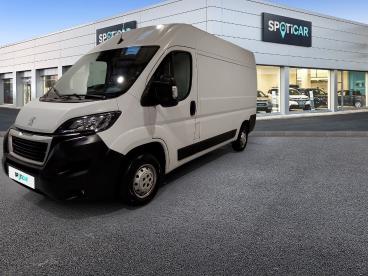 SPOTICAR Peugeot Boxer Tole 330 L2h2 Bluehdi 120 S&s Asphalt Occasion - Utilitaire Diesel Blanc - Lomme - 1203901325_1