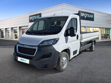 SPOTICAR Peugeot Boxer Plc 335 L3 Bluehdi 140 S&s Premium Occasion - Utilitaire Diesel Blanc - Bondy - 1203920404_1