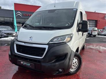 SPOTICAR Peugeot Boxer Bluehdi 120ch S&s 335 L2h2 Aspha Occasion - Utilitaire Diesel Blanc - Ambert - 1203936018_2