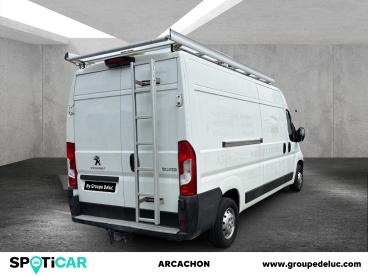 SPOTICAR Peugeot Boxer 335 L3h2 2.0 Bluehdi 160 S&s Premium Occasion - Utilitaire Essence Teinte Opaque Blanc Banquise - La Teste De Buch - 1203965232_2