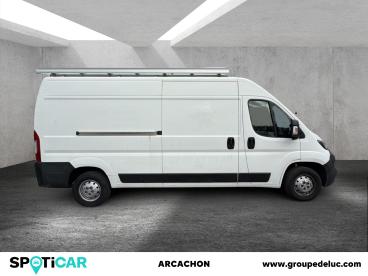 SPOTICAR Peugeot Boxer 335 L3h2 2.0 Bluehdi 160 S&s Premium Occasion - Utilitaire Essence Teinte Opaque Blanc Banquise - La Teste De Buch - 1203965232_4
