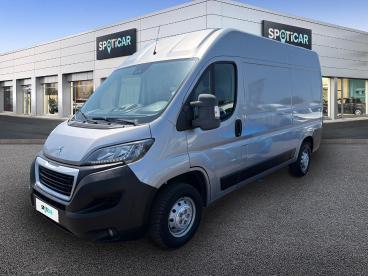 SPOTICAR Peugeot Boxer 330 L2h2 2.2 Bluehdi S&s 140ch Asphalt Occasion - Utilitaire Diesel Gris Aluminium - Brest - 1204021124_1