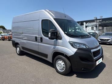 SPOTICAR Peugeot Boxer 330 L2h2 2.2 Bluehdi S&s 140ch Asphalt Occasion - Utilitaire Diesel Gris Aluminium - Brest - 1204021124_3