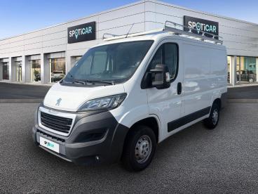 SPOTICAR Peugeot Boxer 330 L1h1 2.0 Bluehdi 130 Premium Pack Occasion - Utilitaire Diesel Blanc Banquise - Brest - 1204088881_1