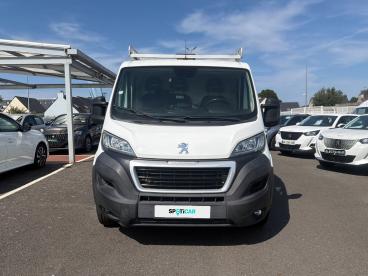 SPOTICAR Peugeot Boxer 330 L1h1 2.0 Bluehdi 130 Premium Pack Occasion - Utilitaire Diesel Blanc Banquise - Brest - 1204088881_2