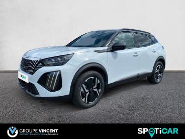SPOTICAR Peugeot 2008 E-2008 Gt Moteur Electrique 156 Ch Occasion - Suv-4x4 Electrique Teinte M. Blanc Okénite - Nevers - 1203491374_1