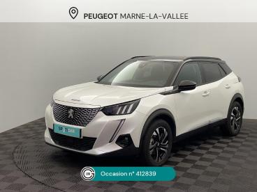 SPOTICAR Peugeot 2008 E-2008 136 Ch Gt Occasion - Suv-4x4 Electrique Blanc - Montevrain - 1203649062_1