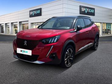 SPOTICAR Peugeot 2008 E-2008 136 Ch Gt Occasion - Suv-4x4 Electrique Rouge Clair - Joigny - 1204018230_1