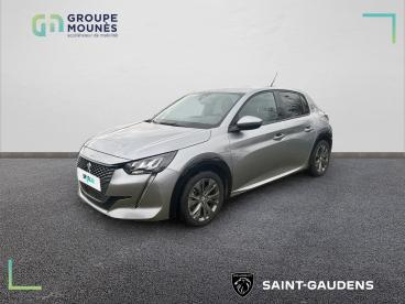 SPOTICAR Peugeot 208 E-208 Electrique Allure Business Occasion - Citadine Electrique Gris Clair - Estancarbon - 1203352551_1