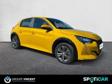 SPOTICAR Peugeot 208 E-208 Active Business 136ch (100 Kw) Occasion - Citadine Electrique Teinte M. Jaune Faro - Nevers - 1203491369_3