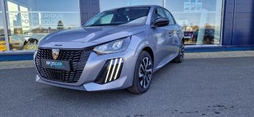 SPOTICAR Peugeot 208 E-208 Electrique 136ch Style Occasion - Citadine Electrique Gris Clair - Auzebosc - 1203506485_1