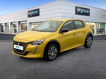 SPOTICAR Peugeot 208 E-208 50 Kwh 136ch Active Occasion - Citadine Electrique Jaune Faro - Perpignan - 1203641222_1