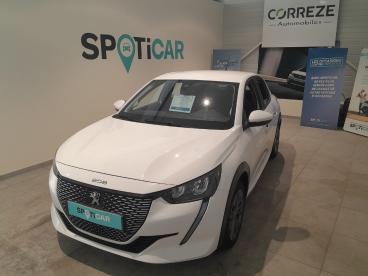 SPOTICAR Peugeot 208 E-208 Electrique Active Business Occasion - Citadine Electrique Blanc - Ussel - 1203749162_1