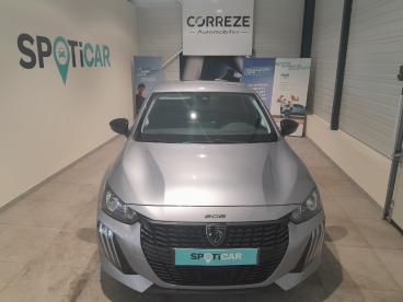SPOTICAR Peugeot 208 E-208 Electrique 136ch Style Occasion - Citadine Electrique Gris Clair - Ussel - 1203749165_2