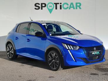 SPOTICAR Peugeot 208 E-208 Electrique Gt Occasion - Citadine Electrique Bleu - Montrond Les Bains - 1203753899_2
