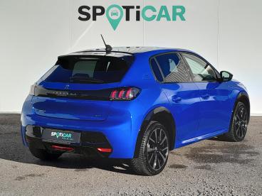 SPOTICAR Peugeot 208 E-208 Electrique Gt Occasion - Citadine Electrique Bleu - Montrond Les Bains - 1203753899_3