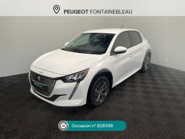 SPOTICAR Peugeot 208 E-208 50 Kwh 136ch Style Occasion - Citadine Electrique Blanc - Varennes Sur Seine - 1203769497_1