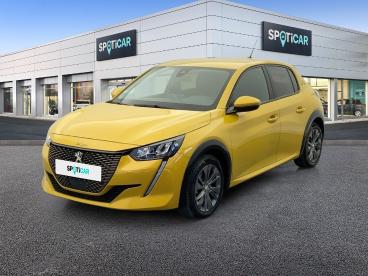 SPOTICAR Peugeot 208 E-208 50 Kwh 136ch Active Business Occasion - Citadine Electrique Jaune - Perpignan - 1203775732_1