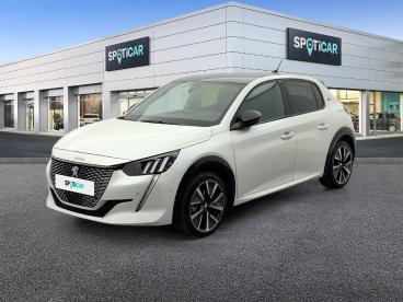 SPOTICAR Peugeot 208 E-208 50 Kwh 136ch Gt Occasion - Citadine Electrique Blanc - Perpignan - 1203778870_1