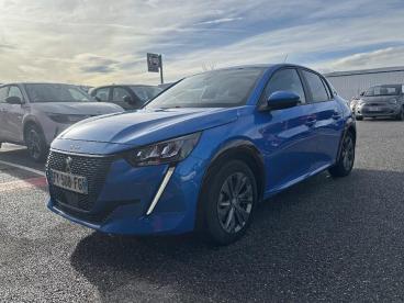 SPOTICAR Peugeot 208 E-208 50 Kwh 136ch Style Occasion - Citadine Electrique Bleu Clair - Saint-etienne - 1203807918_1