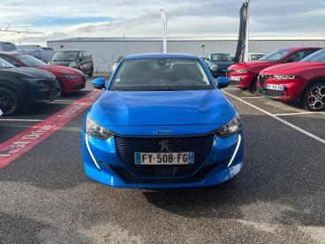 SPOTICAR Peugeot 208 E-208 50 Kwh 136ch Style Occasion - Citadine Electrique Bleu Clair - Saint-etienne - 1203807918_2
