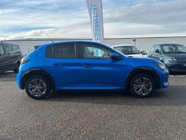 SPOTICAR Peugeot 208 E-208 50 Kwh 136ch Style Occasion - Citadine Electrique Bleu Clair - Saint-etienne - 1203807918_4