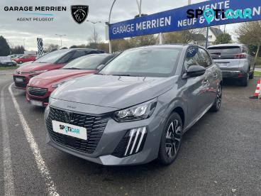 SPOTICAR Peugeot 208 E-208 Electrique 156ch Allure Occasion - Citadine Electrique Gris Foncé - Fouesnant - 1203902639_1