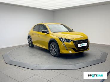 SPOTICAR Peugeot 208 E-208 50 Kwh 136ch Gt Occasion - Citadine Electrique Jaune Faro (m) - Tarbes - 1203947194_3